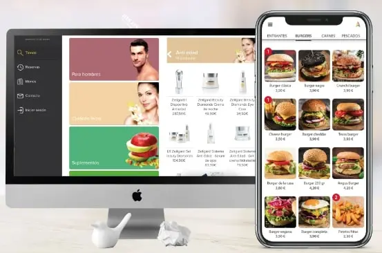 tienda online y app móvil para restaurantes gratis con el kit digital