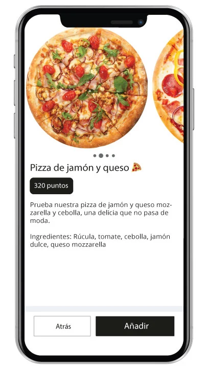 Ver demo de app móvil y tienda online para pizzerías